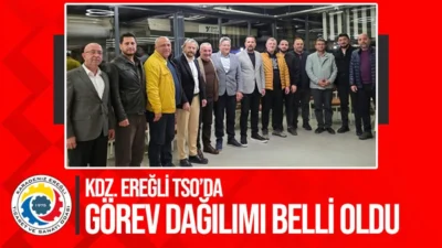 Kdz.Ereğli TSO’da görev alanların tüm listesi…