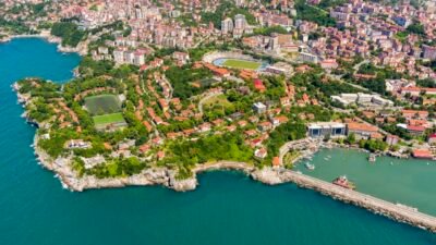 Zonguldak’ın Fener semtinde amatör futbol takımlarının kullandığı futbol sahasının kaldırılarak