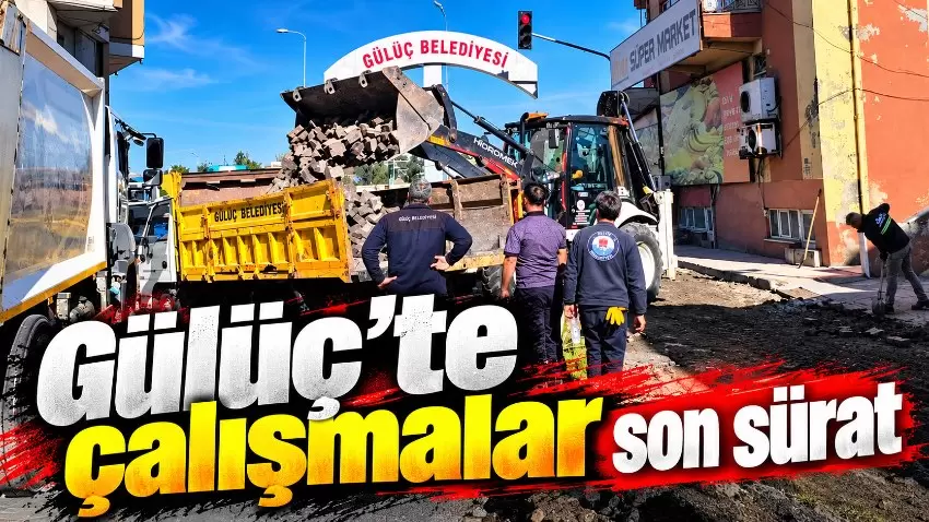 Başkan Kara: “Gülüç’ümüzü birlikte güzelleştiriyoruz” Gülüç Belediye Başkanı Sadık Recep Kara, belediye meydanında başlatılan yenileme